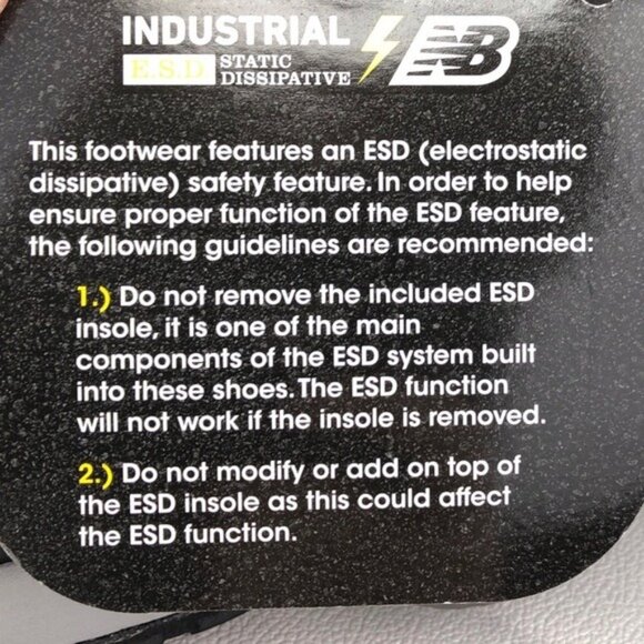 New Balance 589 Safety Composite Toe Work Shoes 10.5 EE Wide - Picture 12 of 13